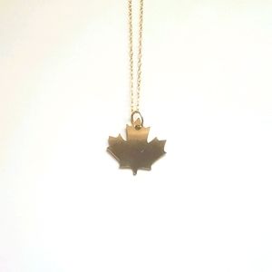 Maple Leaf Necklace
